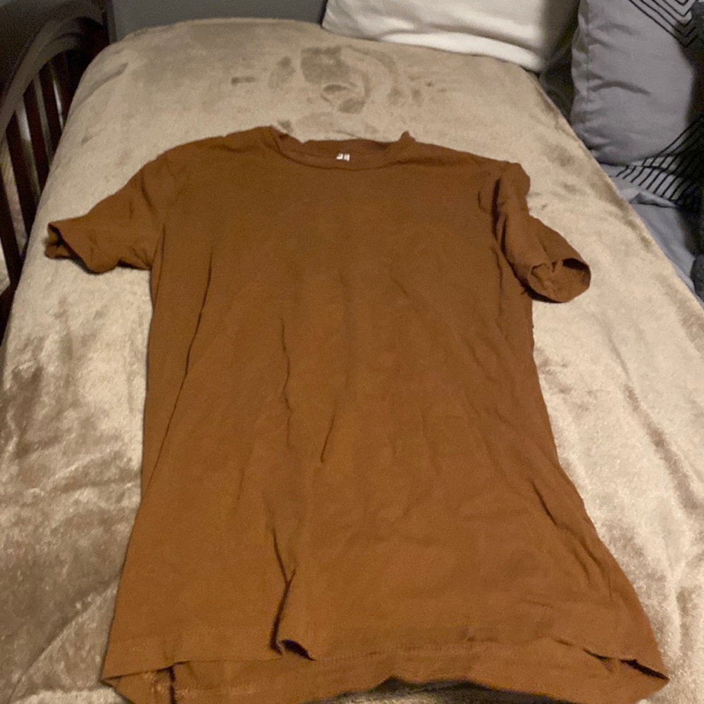 Brown H&M shirt
